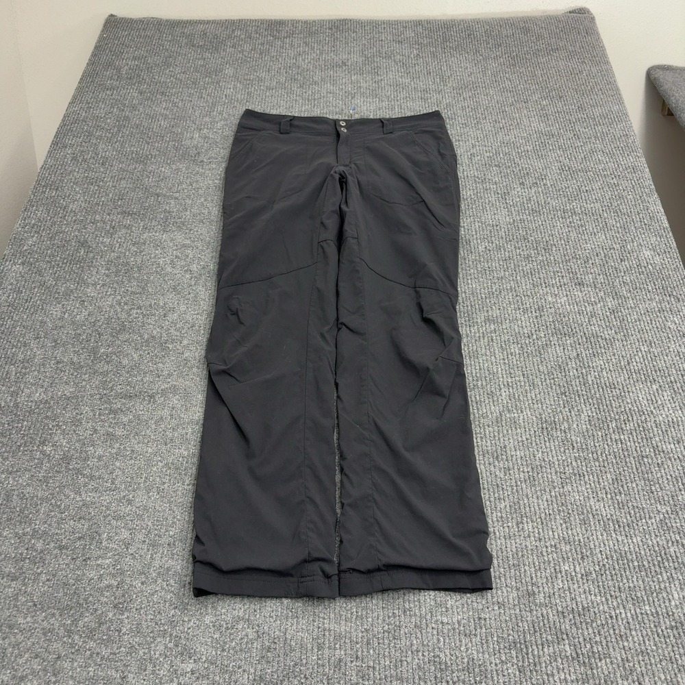 Columbia Pants Womens 8 Black Nylon Elastane Omni-Heat Shield Hiking Outdoor